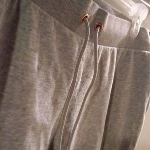 PINK gray joggers